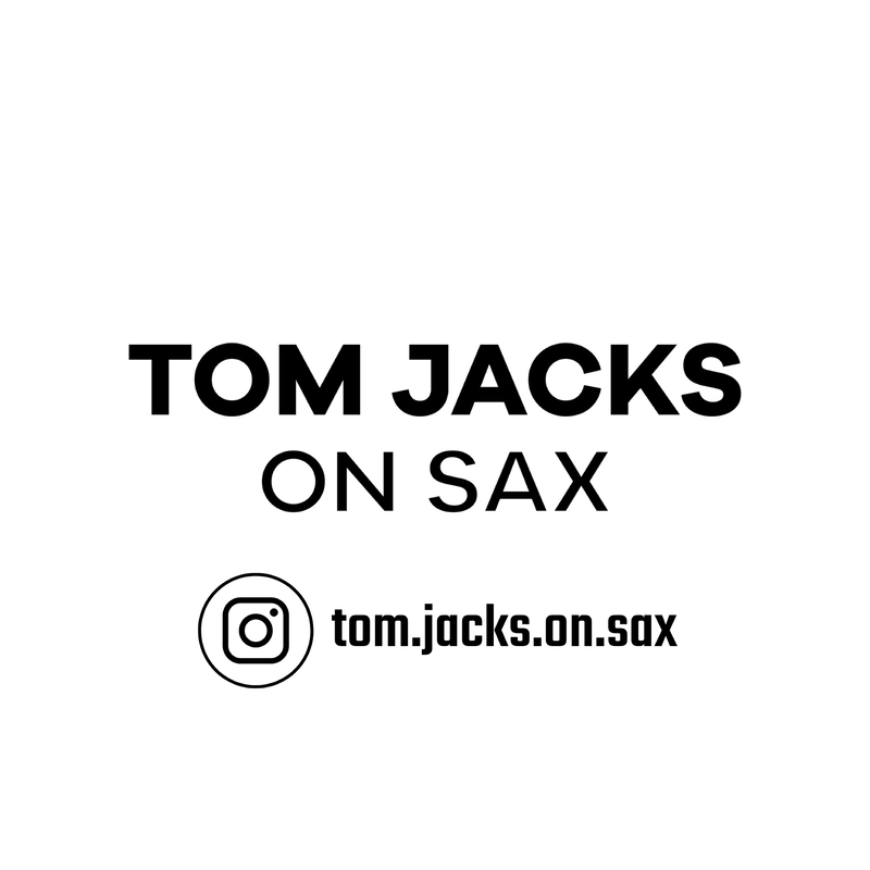 Tom Jacks on Sax logo